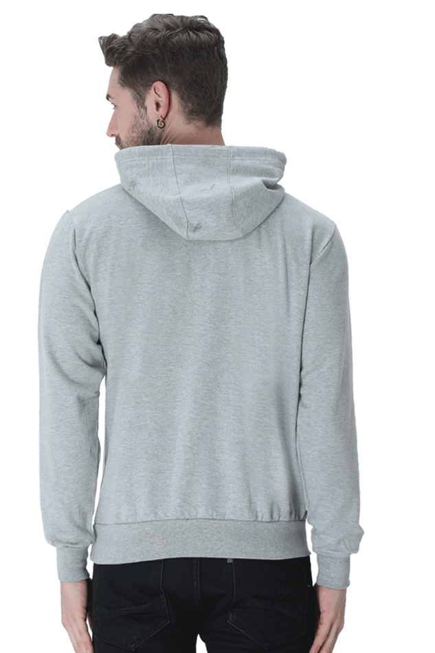 Premium Cotton Hooded Sweatshirt – Super Combed, Bio-Washed, Regular Fit